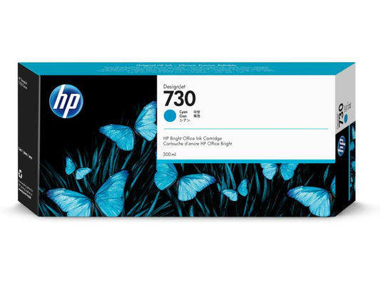 HP Encre Nr. 730 (P2V68A) Cyan