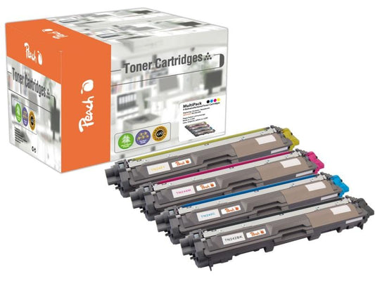 Peach Toner Brother TN-242 noir/Cyan/Magenta/Yellow