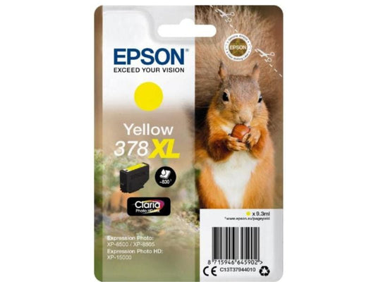 Epson Encre 378 XL / C13T37944010 Yellow