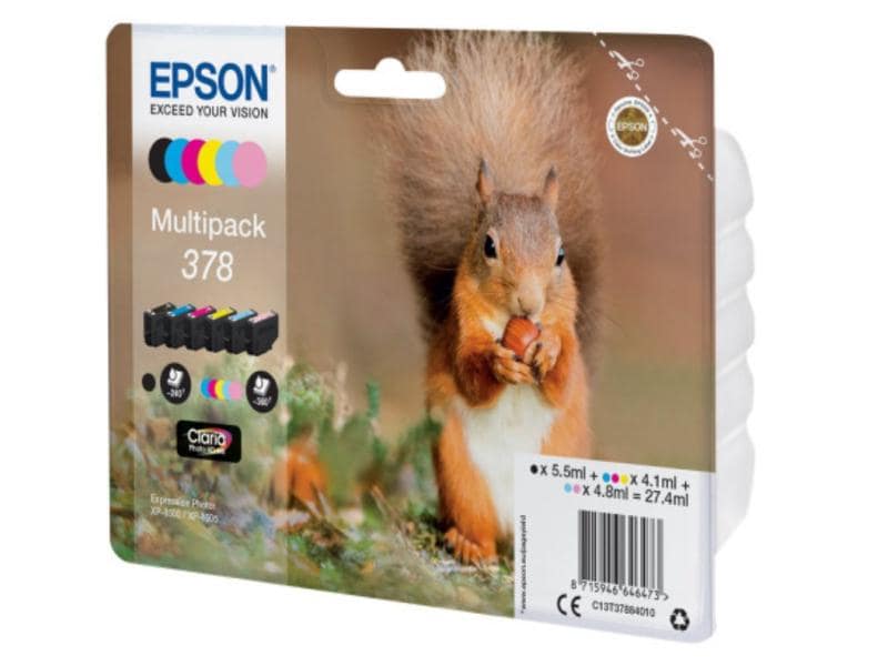 Epson Kits d'encre 378 / C13T37884010