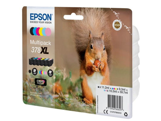 Epson Kits d'encre 378 XL / C13T37984010