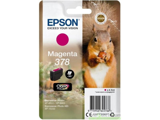 Epson Encre 378 / C13T37834010 Magenta