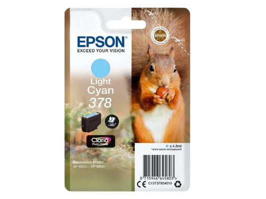 Epson Encre 378 / C13T37854010 Light Cyan