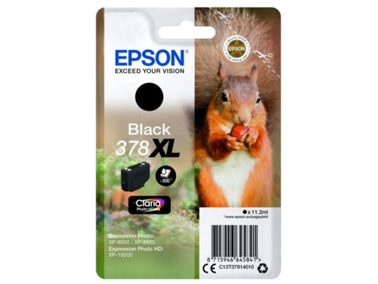 Epson Encre 378 XL / C13T37914010 noir