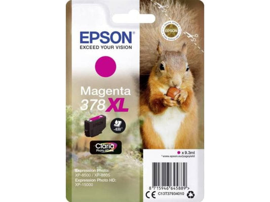 Epson Encre 378 XL / C13T37934010 Magenta