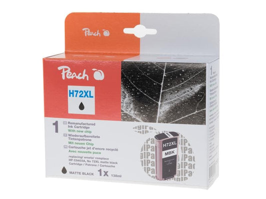 Peach Encre HP No. 72XL (C9403A) noir