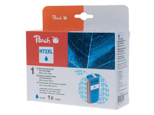 Peach Encre HP No. 72XL (C9371A) Cyan