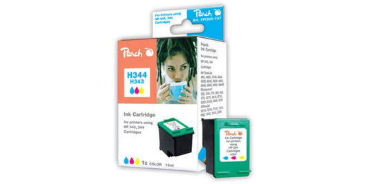 Peach Kits d'encre HP Nr. 344 (C9363E) C, M, Y