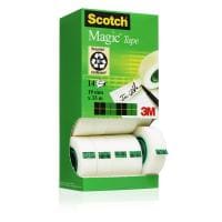 Scotch Ruban adhésif Scotch Magic Promo 19 mm x 33 m, Transparent