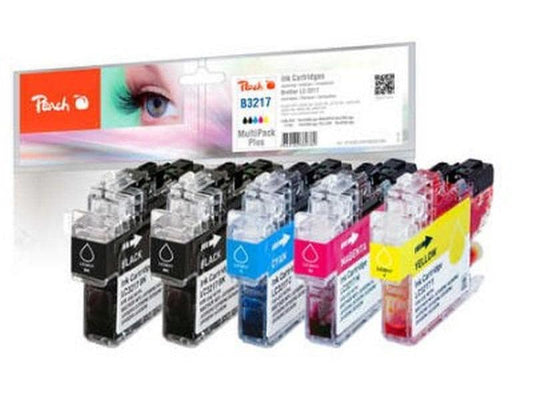 Peach Kits d'encre Brother LC-3217MP