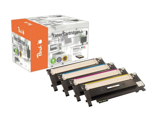 Peach Kits de toner Samsung CLT-404S Series BK, C, M, Y