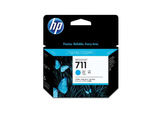 HP Encre Nr. 711 (CZ134A) Cyan