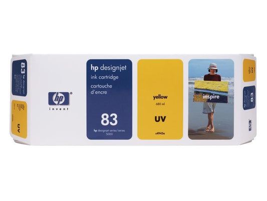 HP Encre Nr. 83 (C4943A) Yellow