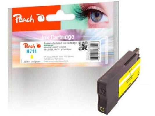 Peach Encre HP Nr. 711 (CZ132A) Yellow