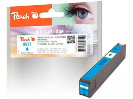 Peach Encre HP Nr. 971 (CN622AE) Cyan