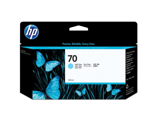 HP Encre Nr. 70 (C9390A) Light Cyan