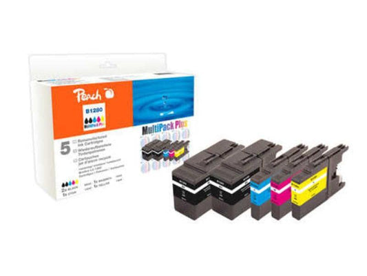 Peach Encre Brother LC-1280 Combi Pack+