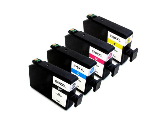 Peach Kits d'encre Epson 79XXL / T7895 BK, C, M, Y