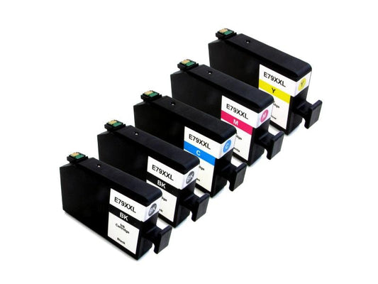 Peach Kits d'encre Epson 79XXL / T7895 C, M, Y, 2x BK