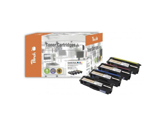 Peach Kits de toner Brother TN-325 BK, C, M, Y