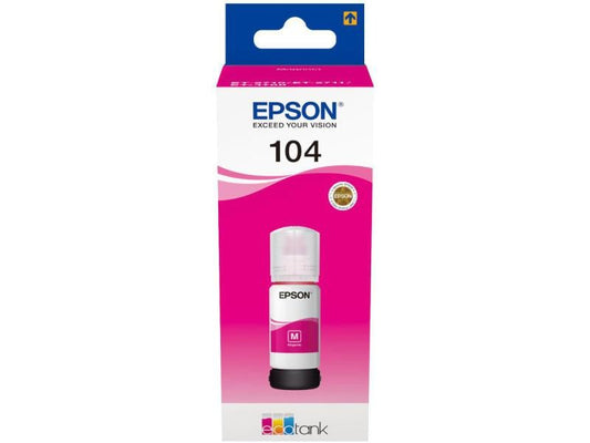 Epson Encre 104 / C13T00P340 Magenta