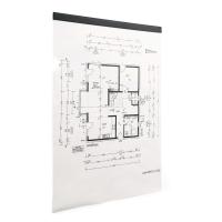 DURABLE Pince à papier Durafix Rail 297 mm Noir