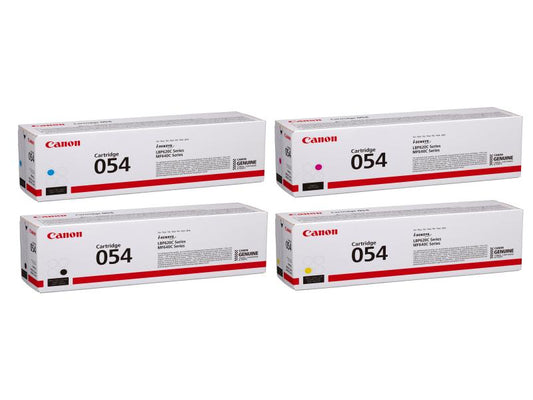 Canon Toner 054 noir/Cyan/Magenta/Yellow