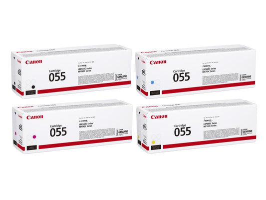 Canon Toner 055 noir/Cyan/Magenta/Yellow