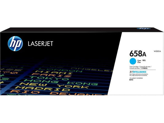 HP Toner Nr. 658A (W2001A) Cyan