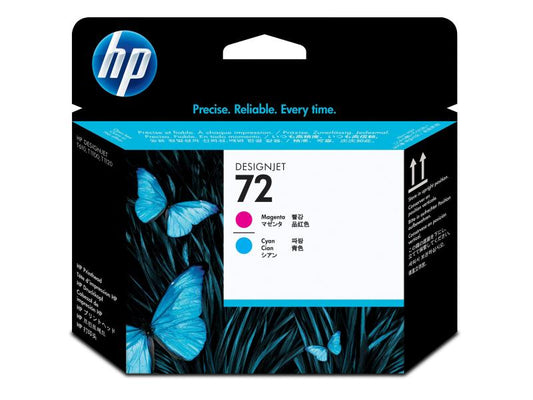 HP Tête d'impression Nr. 72 (C9383A) Cyan/Magenta