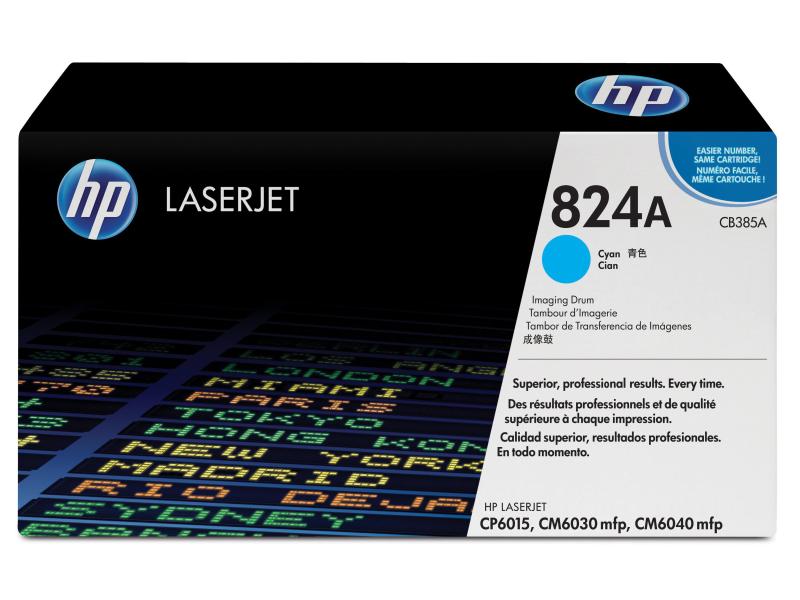 HP Tambour dimagerie Nr. 824A (CB385A) Cyan