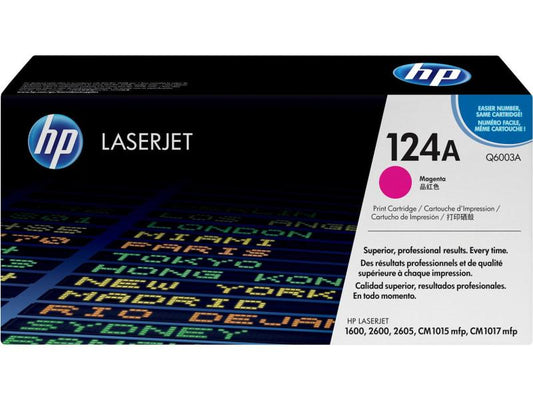 HP Toner Nr. 124A (Q6003A) Magenta