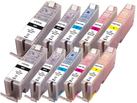 Peach Kits d'encre Canon PGI-570XL/CLI-571XL