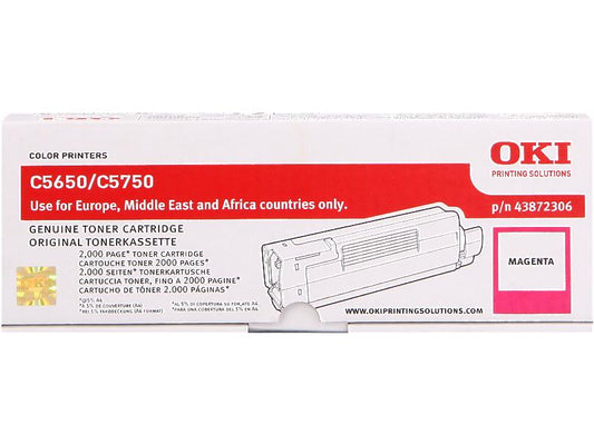 OKI Toner 43872306 Magenta