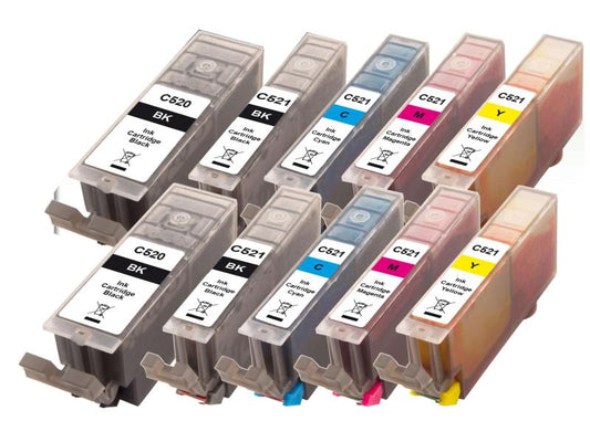 Peach Kits d'encre Canon GPI-520/CLI-521