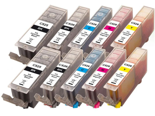 Peach Kits d'encre Canon PGI-525/CLI-526