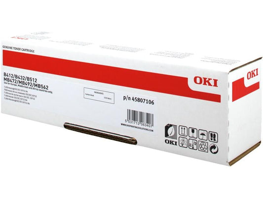 OKI Toner 45807106 noir