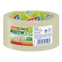 tesa Ruban adhésif eco&strong 50 mm x 66 m, Transparent
