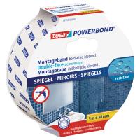 tesa Ruban de montage Powerbond 38 mm x 5 m, Blanc