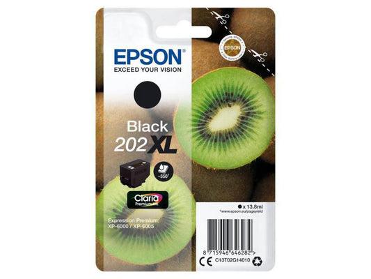 Epson Encre 202 XL / C13T02G14010 noir