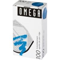 Omega Trombone d'angle 100 pièces, Bleu métallisé