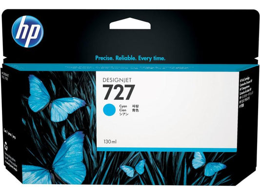 HP Encre Nr. 727 (B3P19A) Cyan