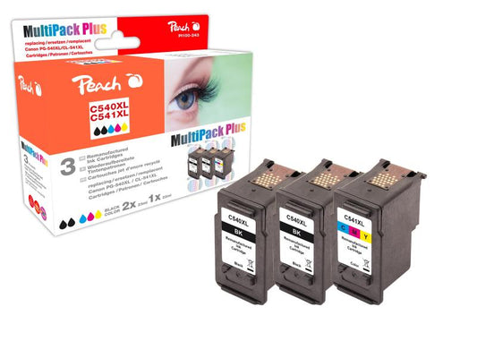 Peach Tête d'impression Canon PG-540XL / CL-541 C, M, Y, 2x BK