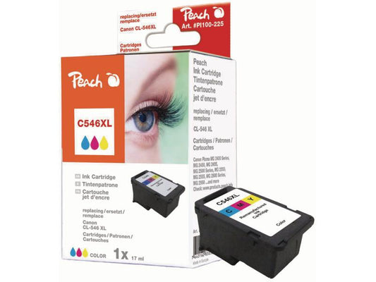 Peach Encre Canon CL-546XL Color