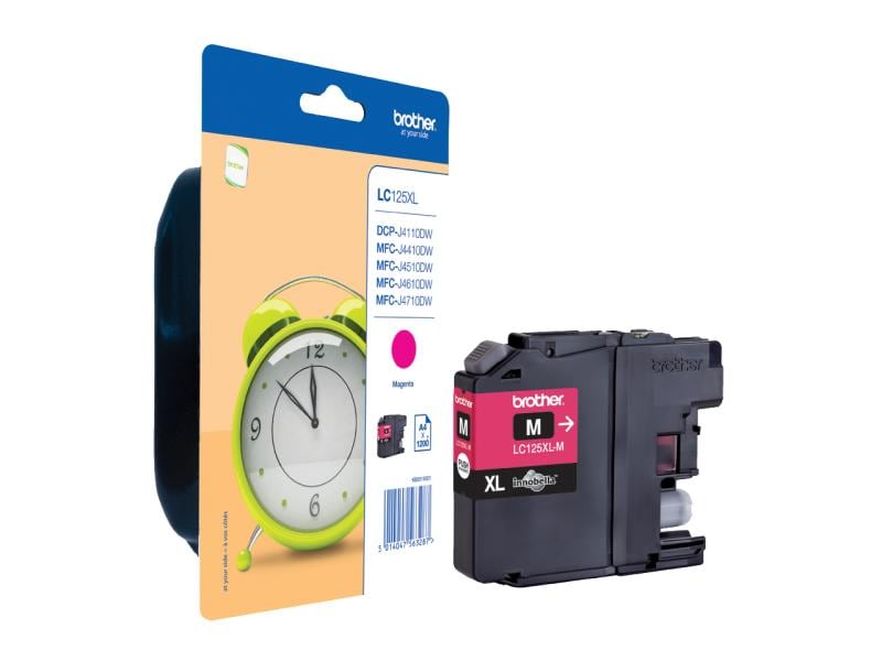 Brother Encre LC-125XLM Magenta