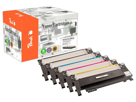 Peach Kits de toner Samsung CLT-4072 2x BK, 1x C, M, Y