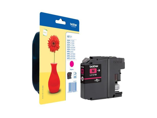 Brother Encre LC-121M Magenta