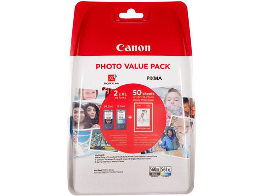 Canon Encre PG-560XL + CL-561XL / 3712C004
