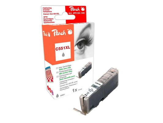 Peach Encre Canon CLI-551GY Grey