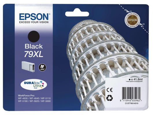 Epson Encre C13T79014010 noir